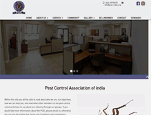 Tablet Screenshot of pcai-india.org